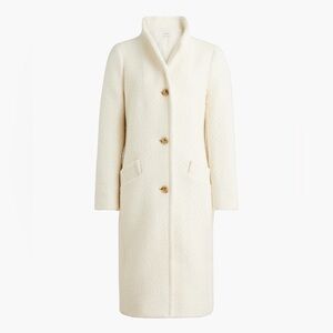J. Crew Factory Textured Wool Blend Coat 🤍